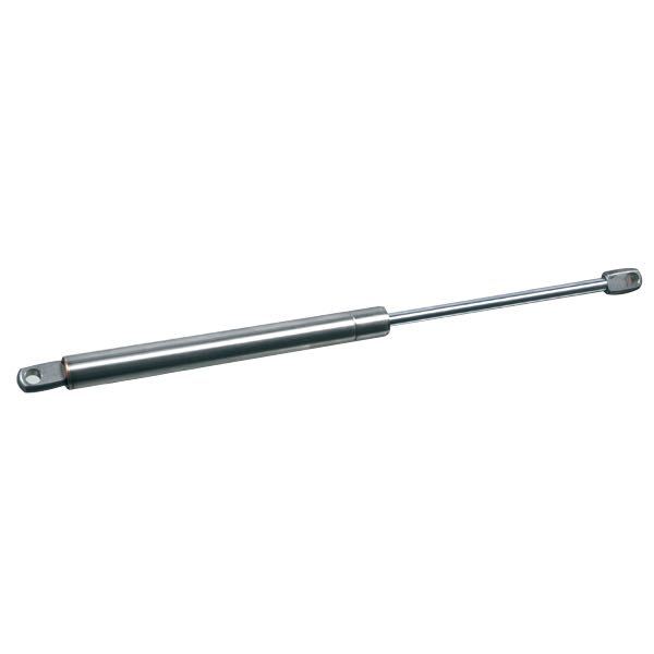 SeaTec gasfjeder set forfra med målene 250mm og stang Ø6mm