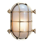 Foresti skotlampe i oval design monteret på båd væg