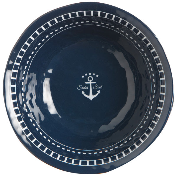Marine Business Sailor Soul skål Ø15cm set forfra på en bådtabel.