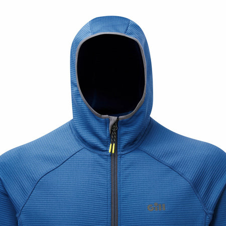 Detalje af Gill Hoodie med hætte og lynås