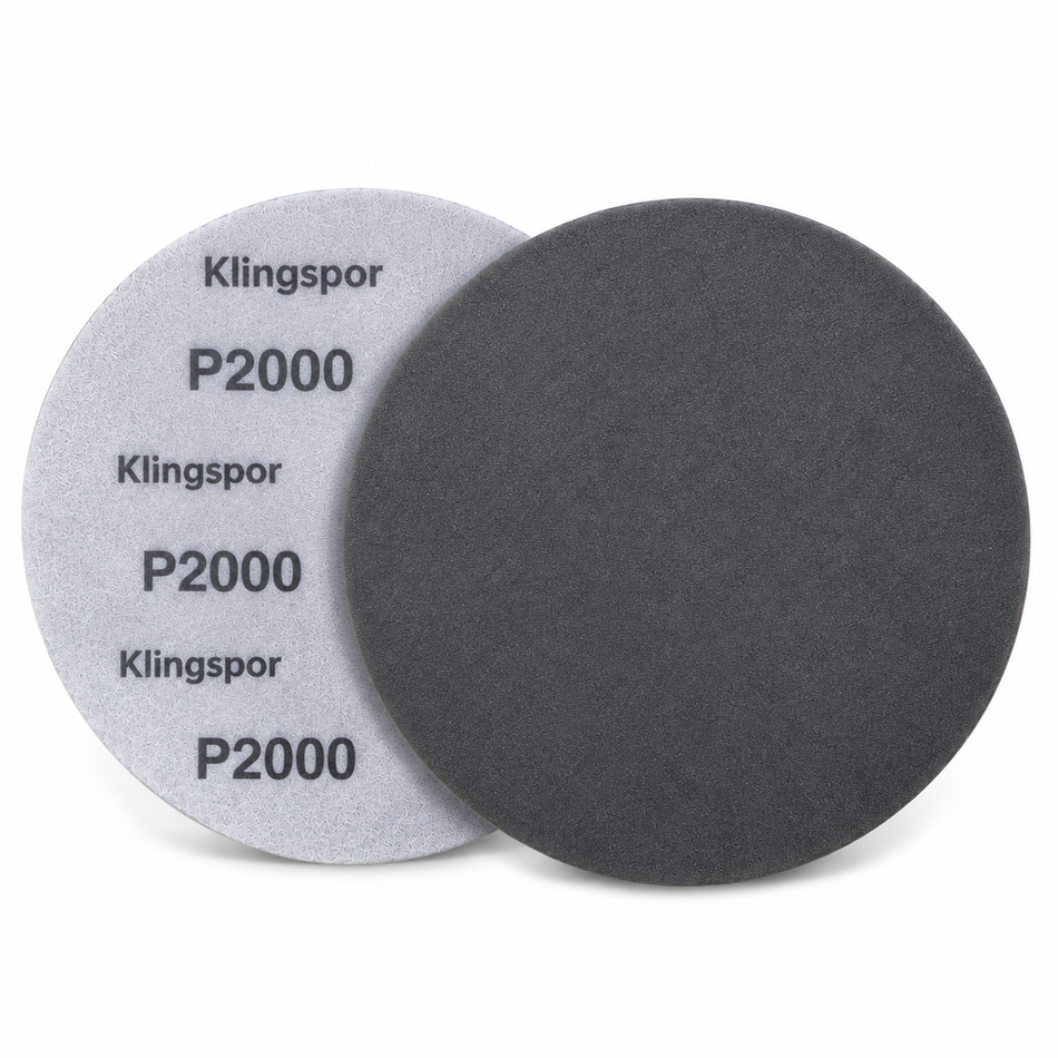 Klingspor sanding disc with foam Ø150mm P2000 10 pcs