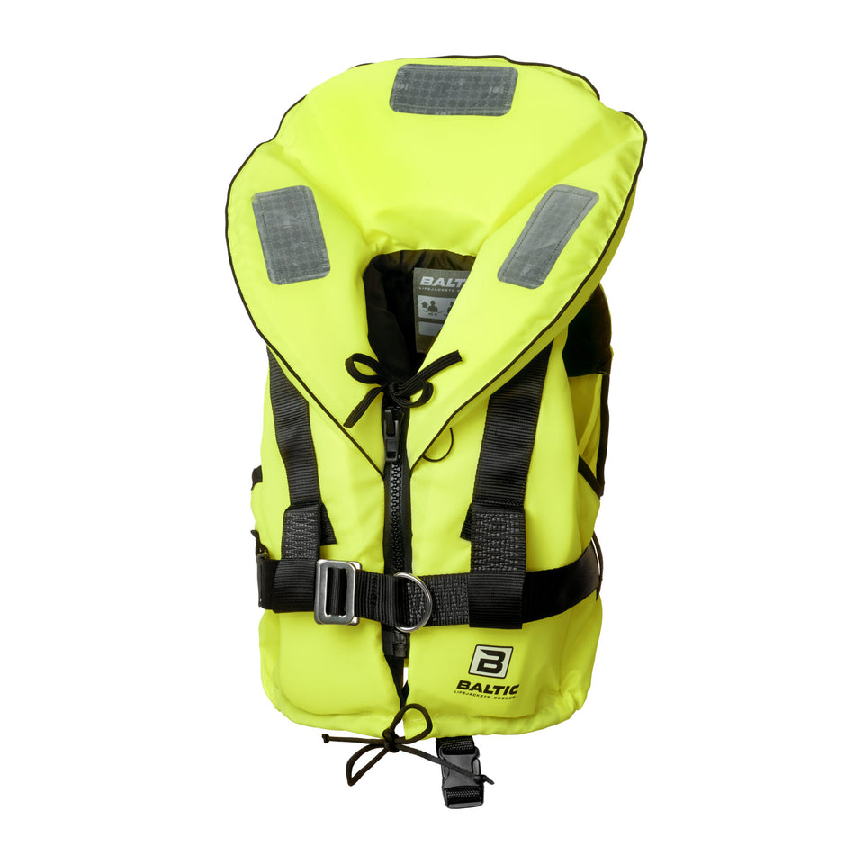 BALTIC, Ocean Children's Life Jacket UV_Yellow 1299 Size 3-15 kg, D-ring in back