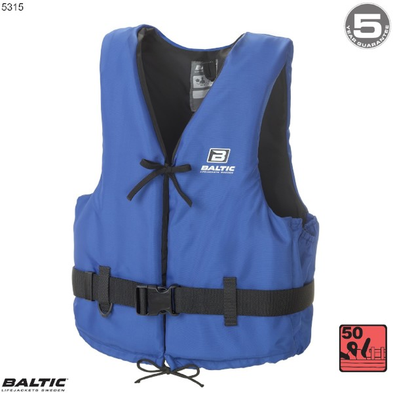 BALTIC, Aqua Swim Vest Blue 5315 Size 50-70 kg